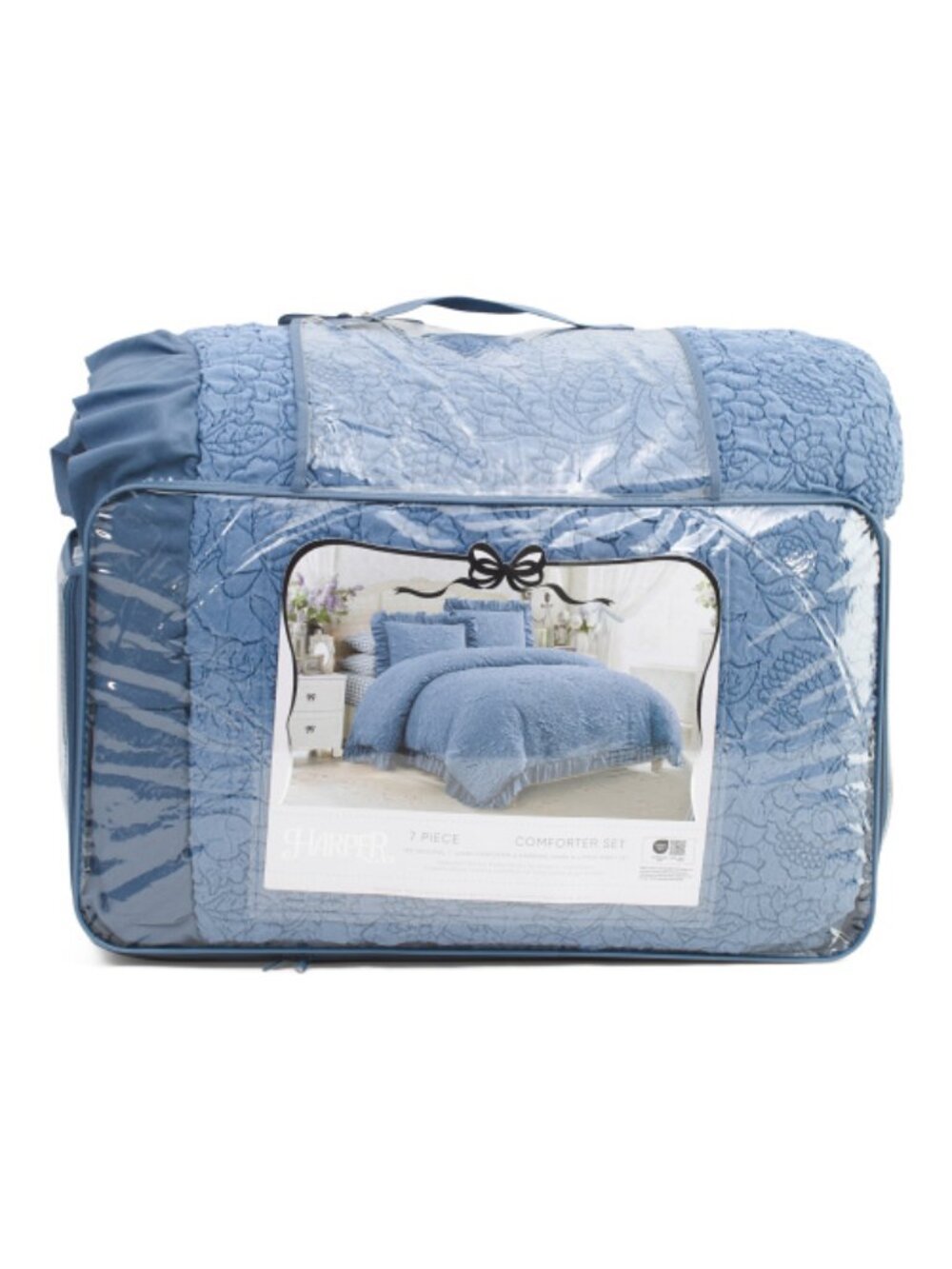 HARPER Textured Comforter Set